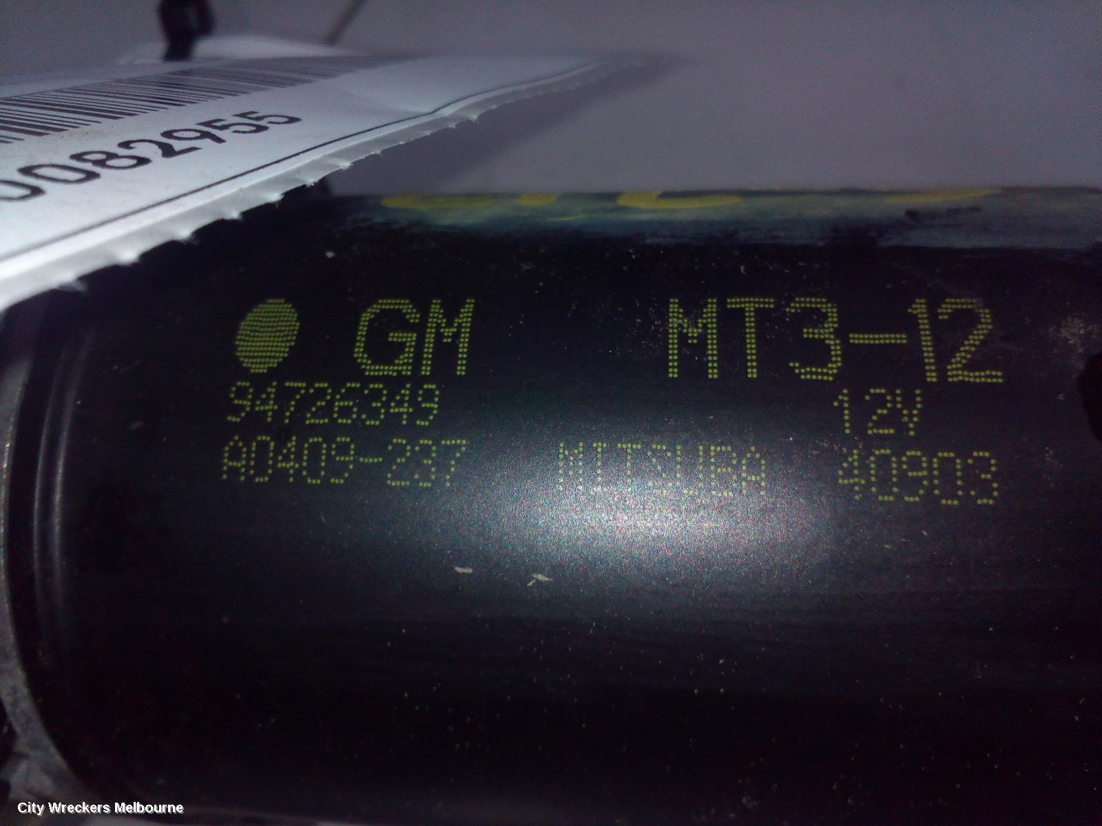 HOLDEN COLORADO WIPER MOTOR, FRONT, RG/RG 7, 01/2012 - 12/2020 - Image 1