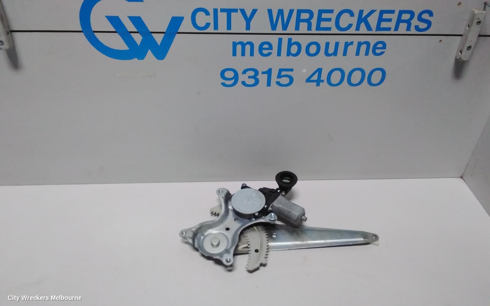 TOYOTA COROLLA LEFT REAR WND REG/MOTOR, ZRE182R, HATCH, 10/2012 - 06/2018 - Image 1