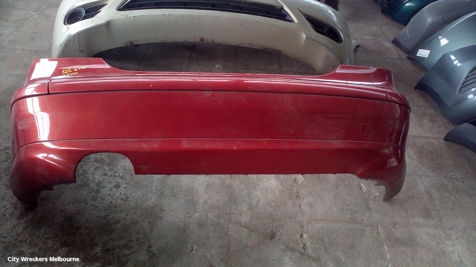 MERCEDES C CLASS REAR BUMPER, W203, SEDAN, CLASSIC, PAINTED TOP MOULD, 11/2000 - 06/2007 - Image 2