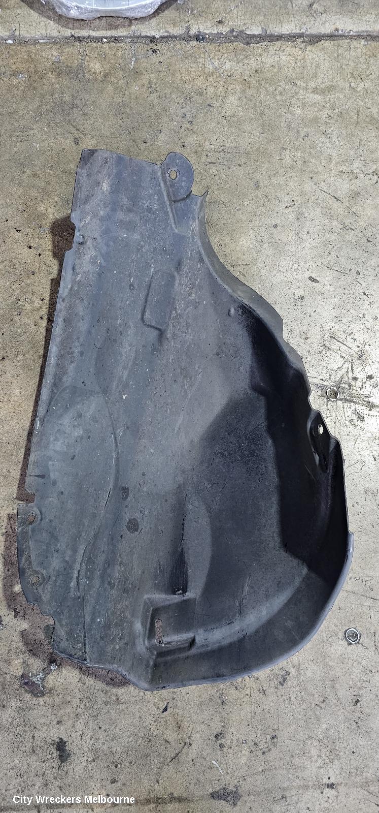 LAND ROVER RANGEROVER EVOQUE RIGHT GUARD LINER, L538, REAR SECTION, 11/2011 - 01/2019 - Image 2
