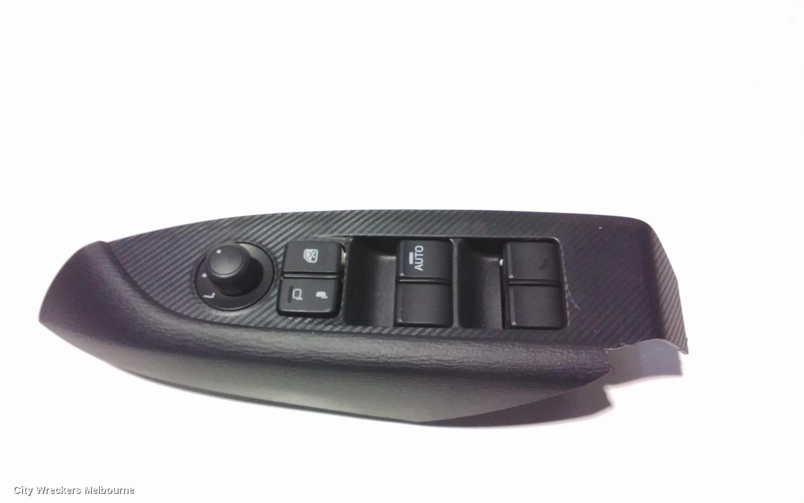 MAZDA CX3 PWR DR WIND SWITCH, RH FRONT (MASTER SWITCH), W/ AUTO FOLD TYPE, DK, 02/2017 ONWARDS - Image 2