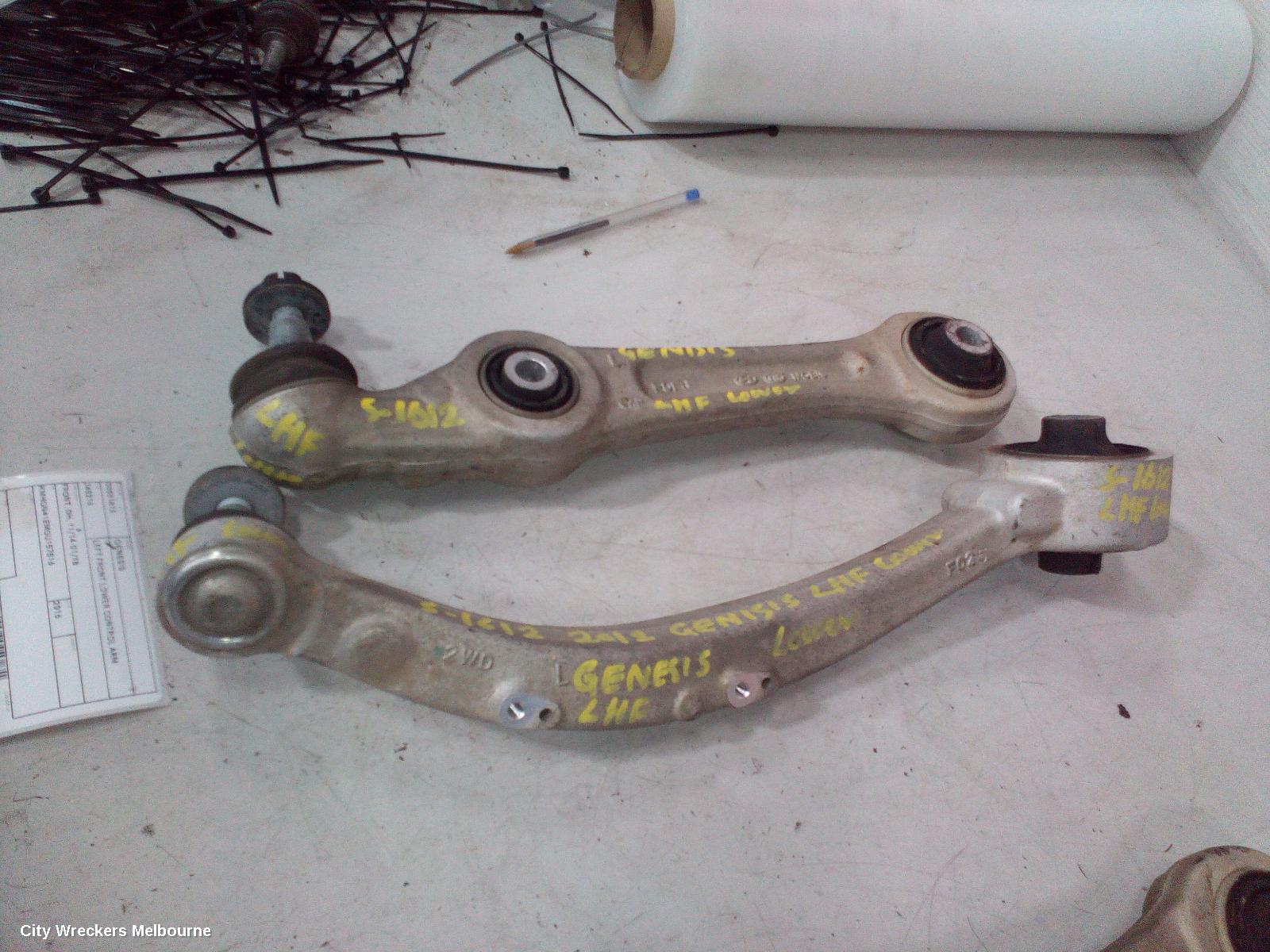 HYUNDAI GENESIS LEFT FRONT LOWER CONTROL ARM, FRONT, DH, 11/2014 - 01/2018 - Image 2