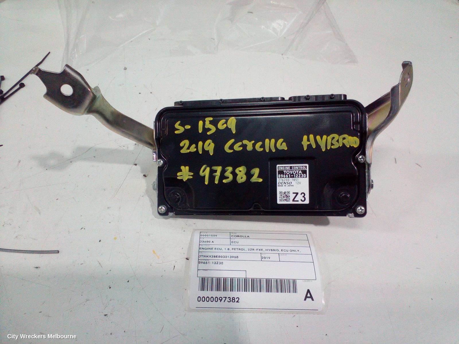 TOYOTA COROLLA ECU, ENGINE ECU, 1.8, PETROL, 2ZR-FXE, HYBRID, ECU ONLY, ZWE211R, 07/2018 ONWARDS - Image 2