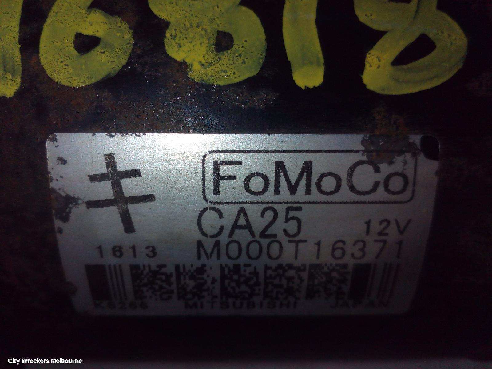 MAZDA CX9 STARTER, PETROL, 3.7, FWD, TB, 06/2011 - 12/2015 - Image 3
