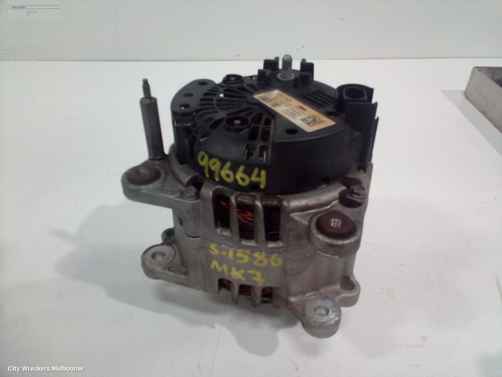 VOLKSWAGEN GOLF ALTERNATOR, PETROL, 1.4, VALEO 140AMP P/N 04C903023K, GEN 7, 01/2013 - 08/2020 - Image 1