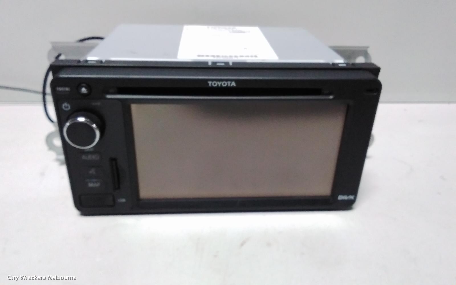 TOYOTA PRIUS RADIO/CD/DVD/SAT/TV, NHP10, PRIUS C, SAT NAV HEAD UNIT, 12/2011 ONWARDS - Image 2