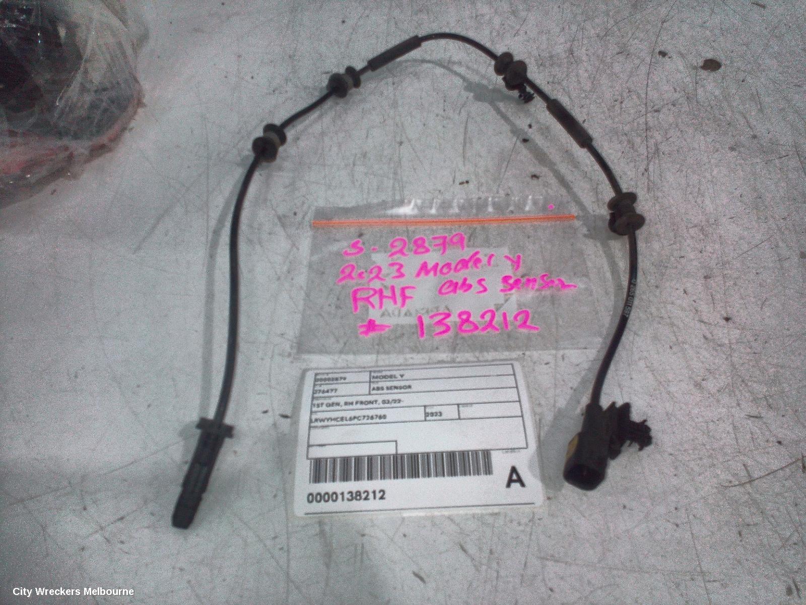 TESLA MODEL Y ABS SENSOR, 1ST GEN, RH FRONT, 03/2022 ONWARDS - Image 2