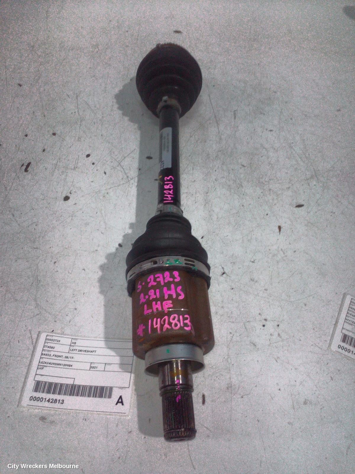 MG HS LEFT DRIVESHAFT, SAS23, FRONT, 08/2019 ONWARDS - Image 1