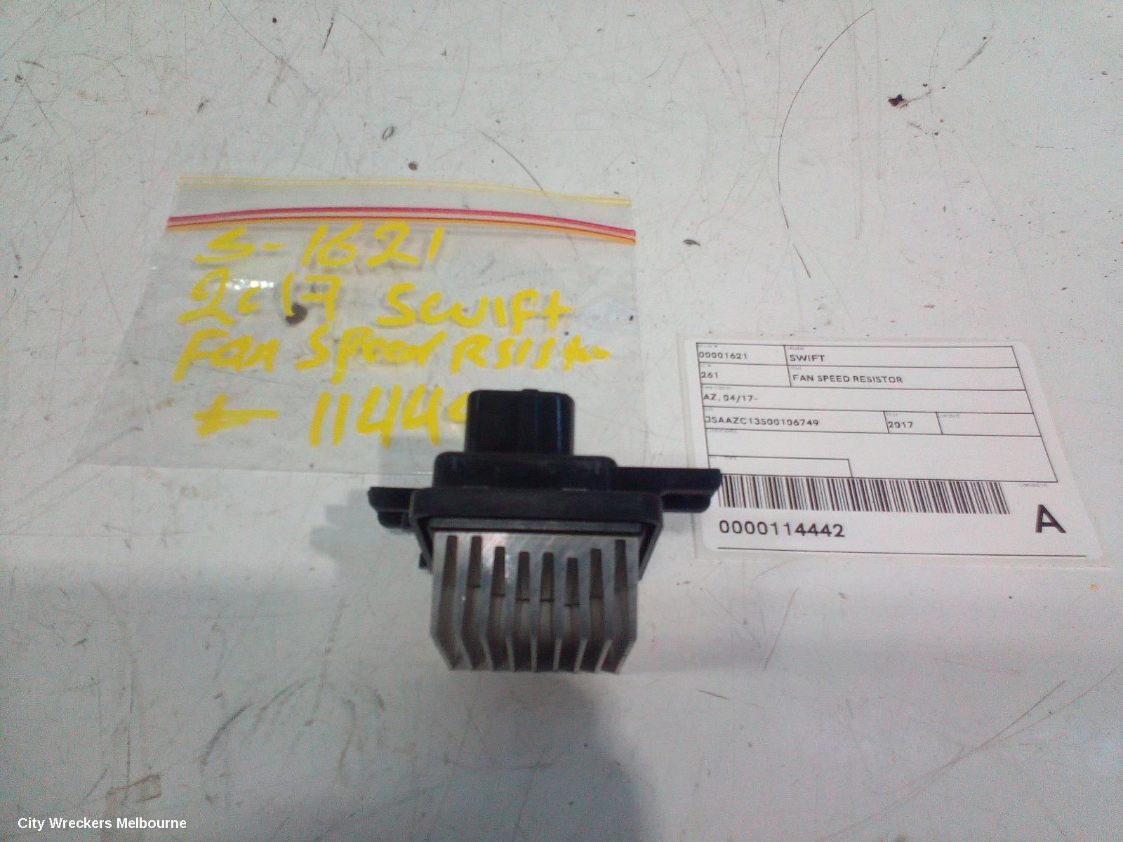 SUZUKI SWIFT FAN SPEED RESISTOR, AZ, 04/2017 - 03/2025 - Image 2