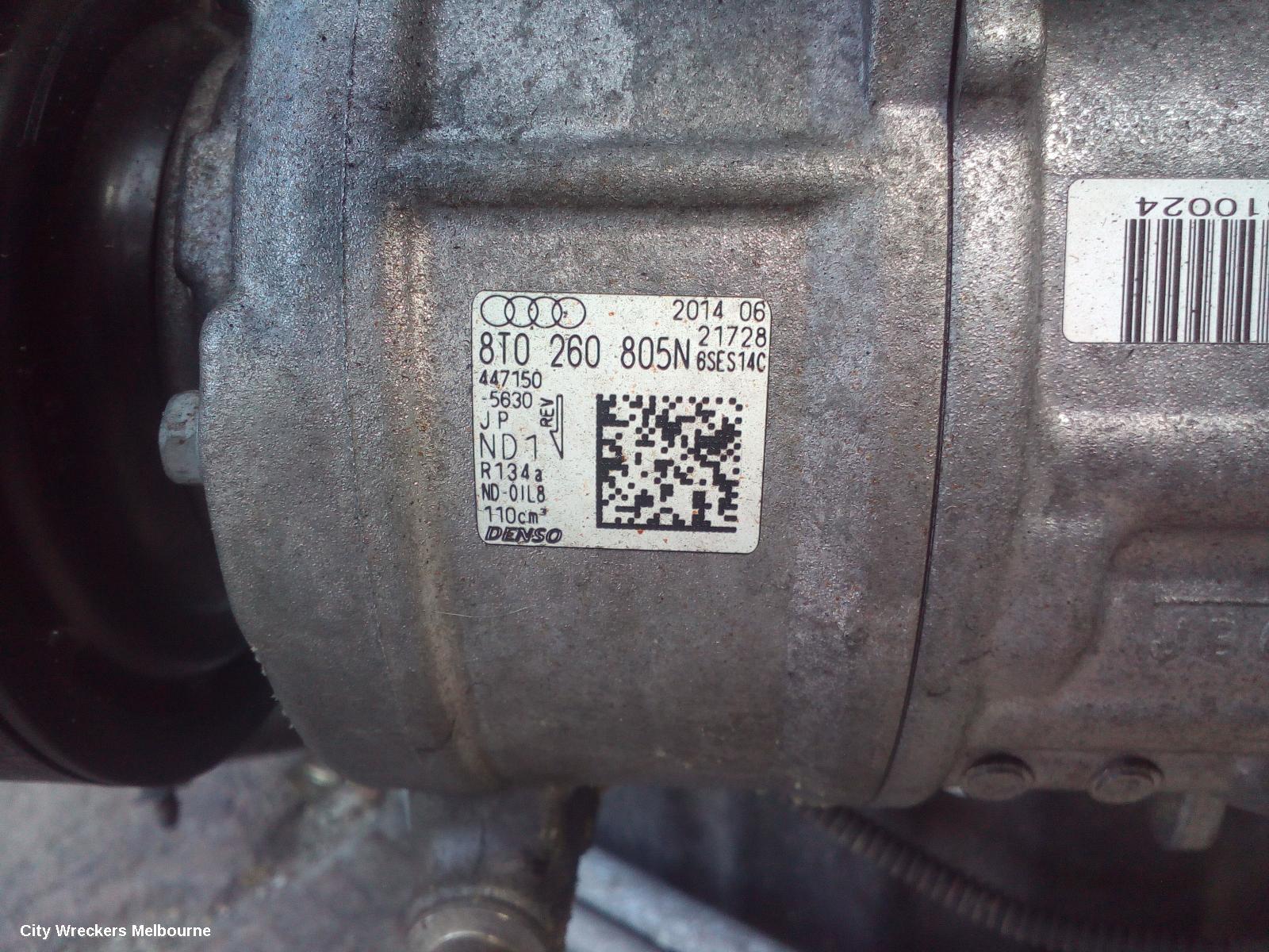 AUDI A4 A/C COMPRESSOR, B8 8K (A4), 2.0, PETROL, 07/2012 - 01/2016 - Image 2