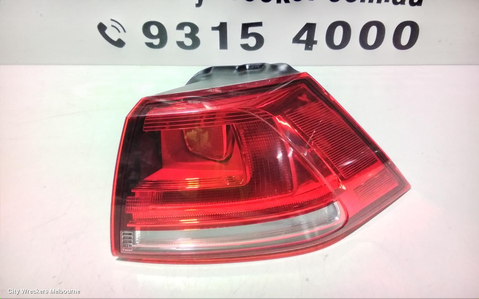 VOLKSWAGEN GOLF RIGHT TAILLIGHT, GEN 7, HATCH, STANDARD, NON LED TYPE, 03/2013 - 03/2017 - Image 2