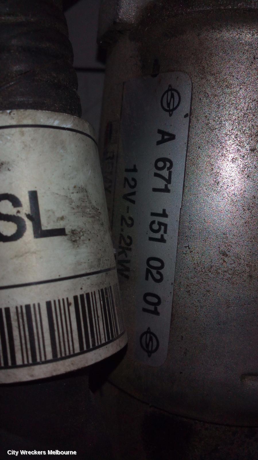 SSANGYONG ACTYON STARTER, DIESEL, 2.0, TURBO, 150 SERIES, 01/2012 - 01/2017 - Image 2