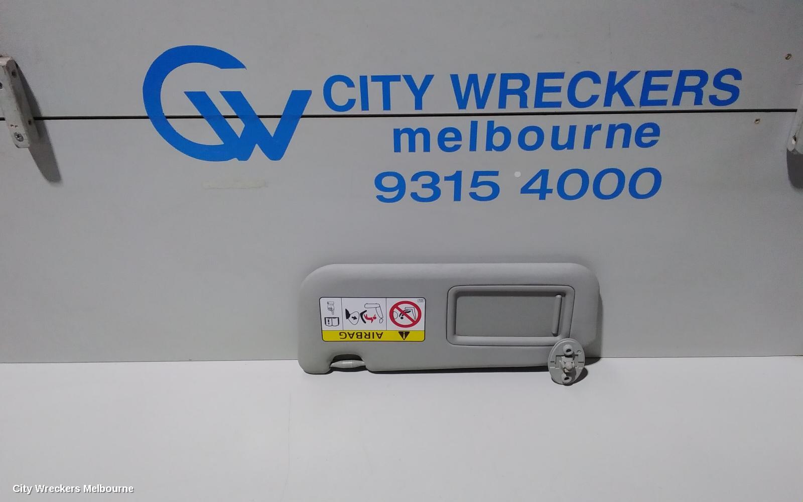 TOYOTA YARIS SUNVISOR, NCP13#, LH SIDE, 08/2011 - 12/2019 - Image 1