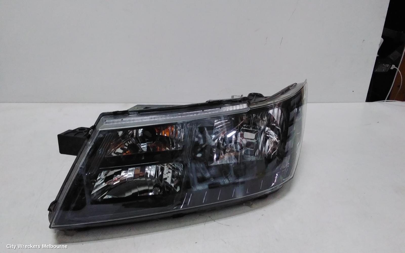 DODGE JOURNEY LEFT HEADLAMP, JC, BLACK INSERT, 09/2008 - 12/2016 - Image 1