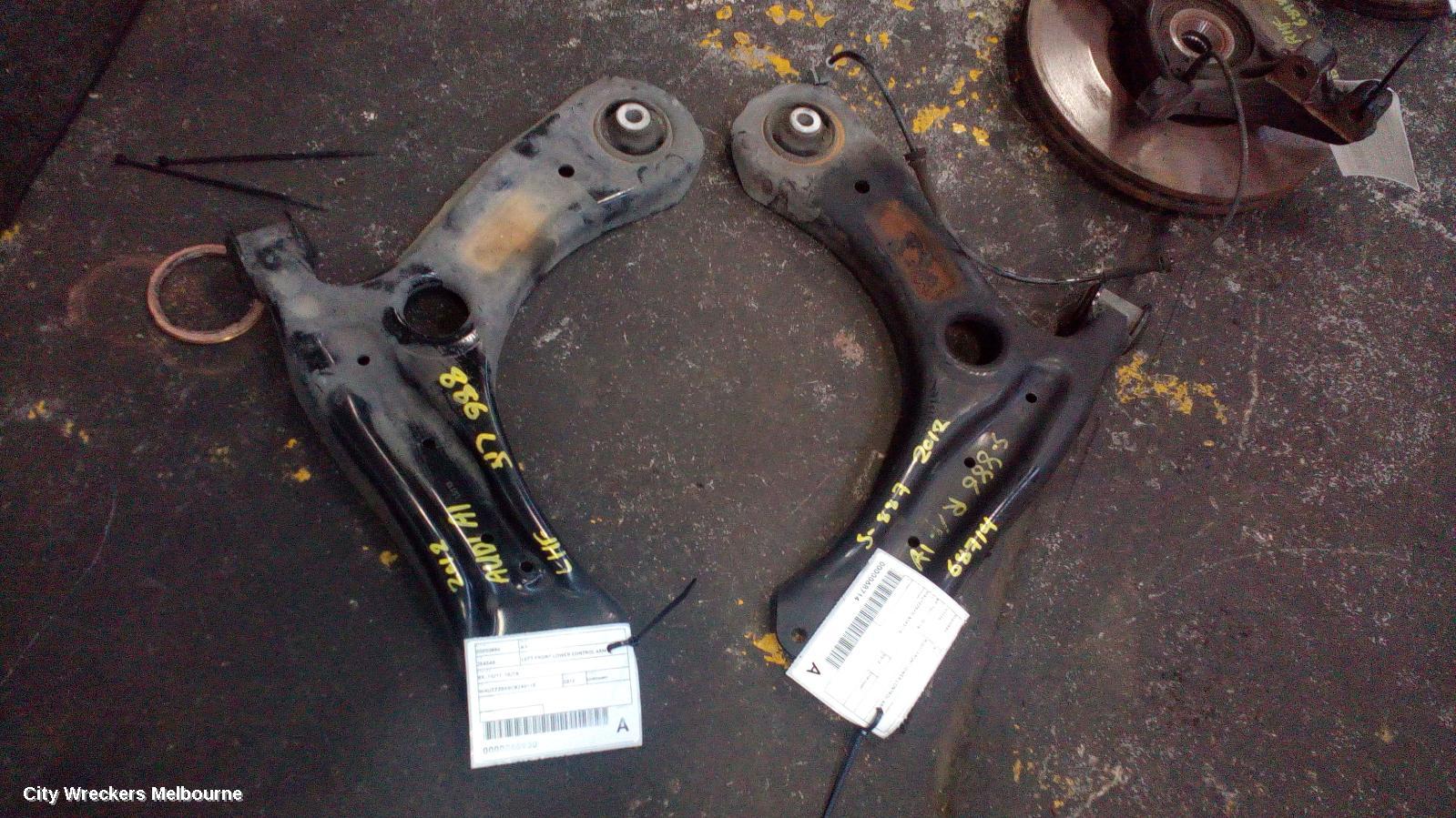 AUDI A1 LEFT FRONT LOWER CONTROL ARM, 8X, 10/2011 - 10/2018 - Image 2