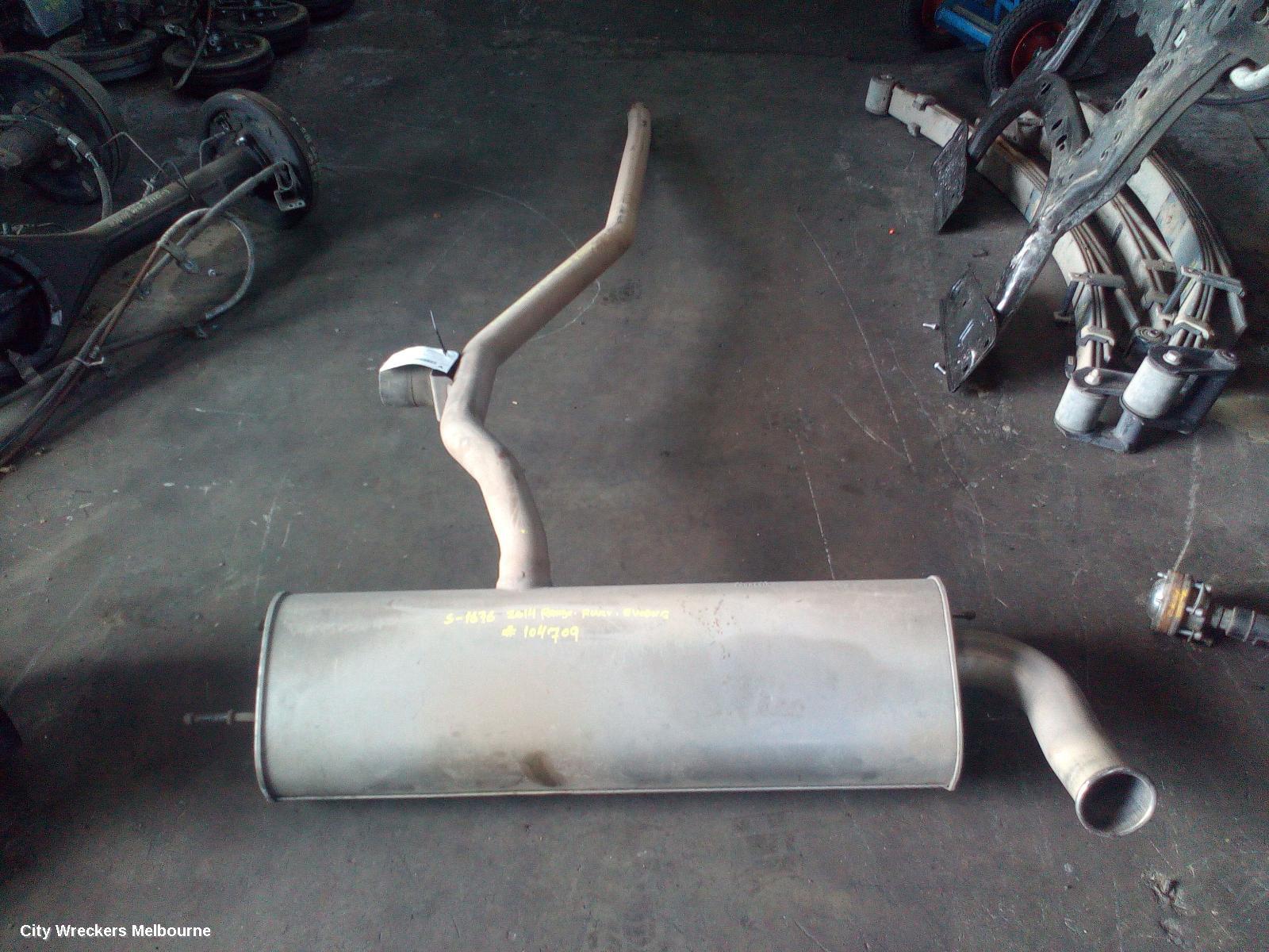LAND ROVER RANGEROVER EVOQUE EXHAUST SYSTEM, L538, 11/2011 - 01/2019 - Image 1