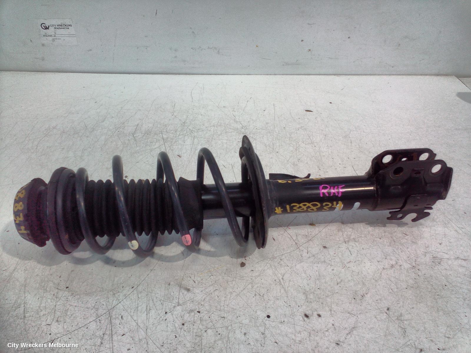 TOYOTA YARIS RIGHT FRONT STRUT, NCP13#, 07/2014 - 12/2016 - Image 1
