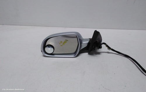 AUDI A4 LEFT DOOR MIRROR, B8 8K, A4/S4, MANUAL FOLD, NO LANE CHANGE ASSIST TYPE, 2 PLUG (6/2 WIRE), 05/2009 - 01/2016 - Image 1