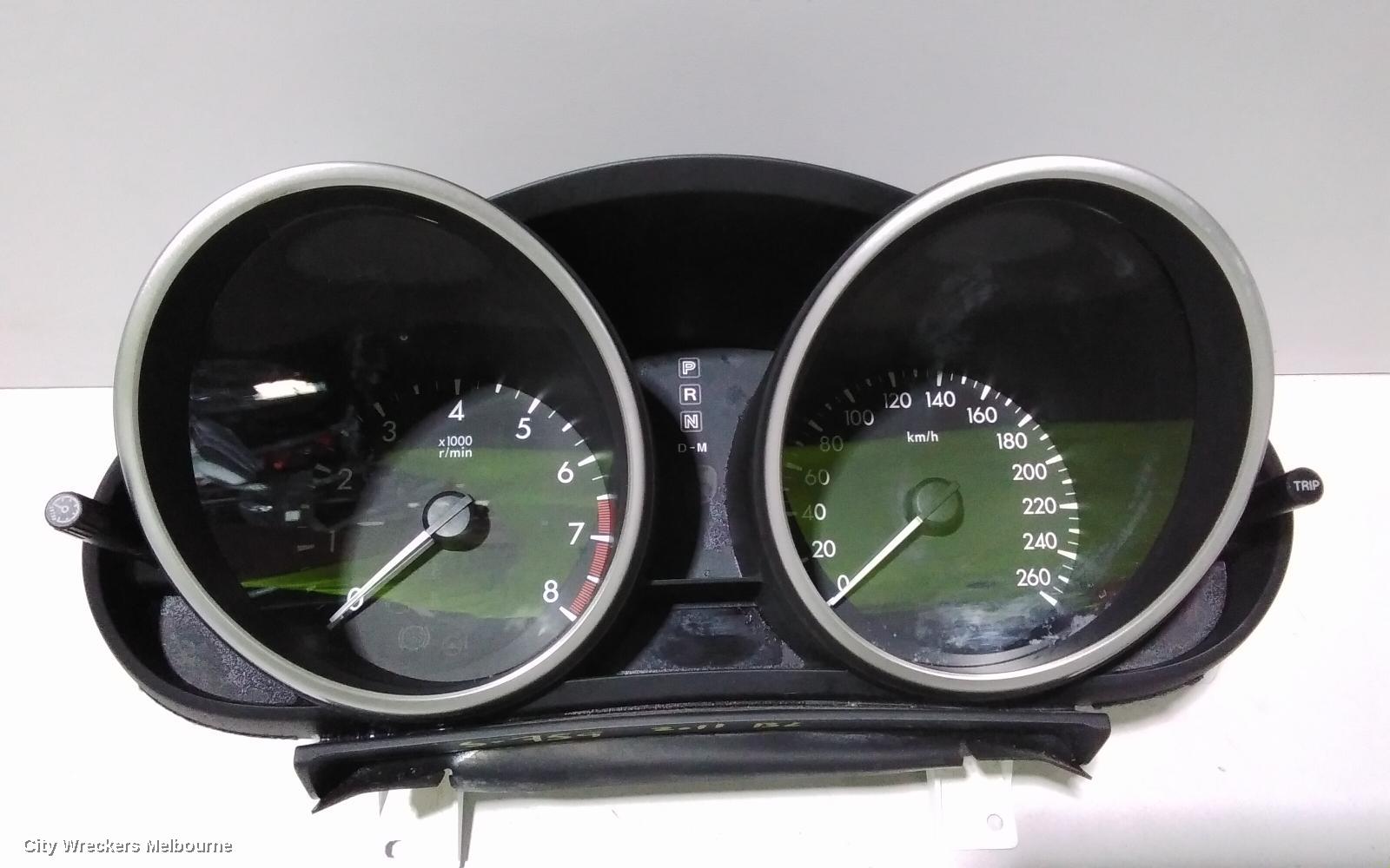 MAZDA 3 INSTRUMENT CLUSTER, INSTRUMENT CLUSTER, PETROL, AUTO T/M, SP25, BL, 04/2009 - 10/2013 - Image 2