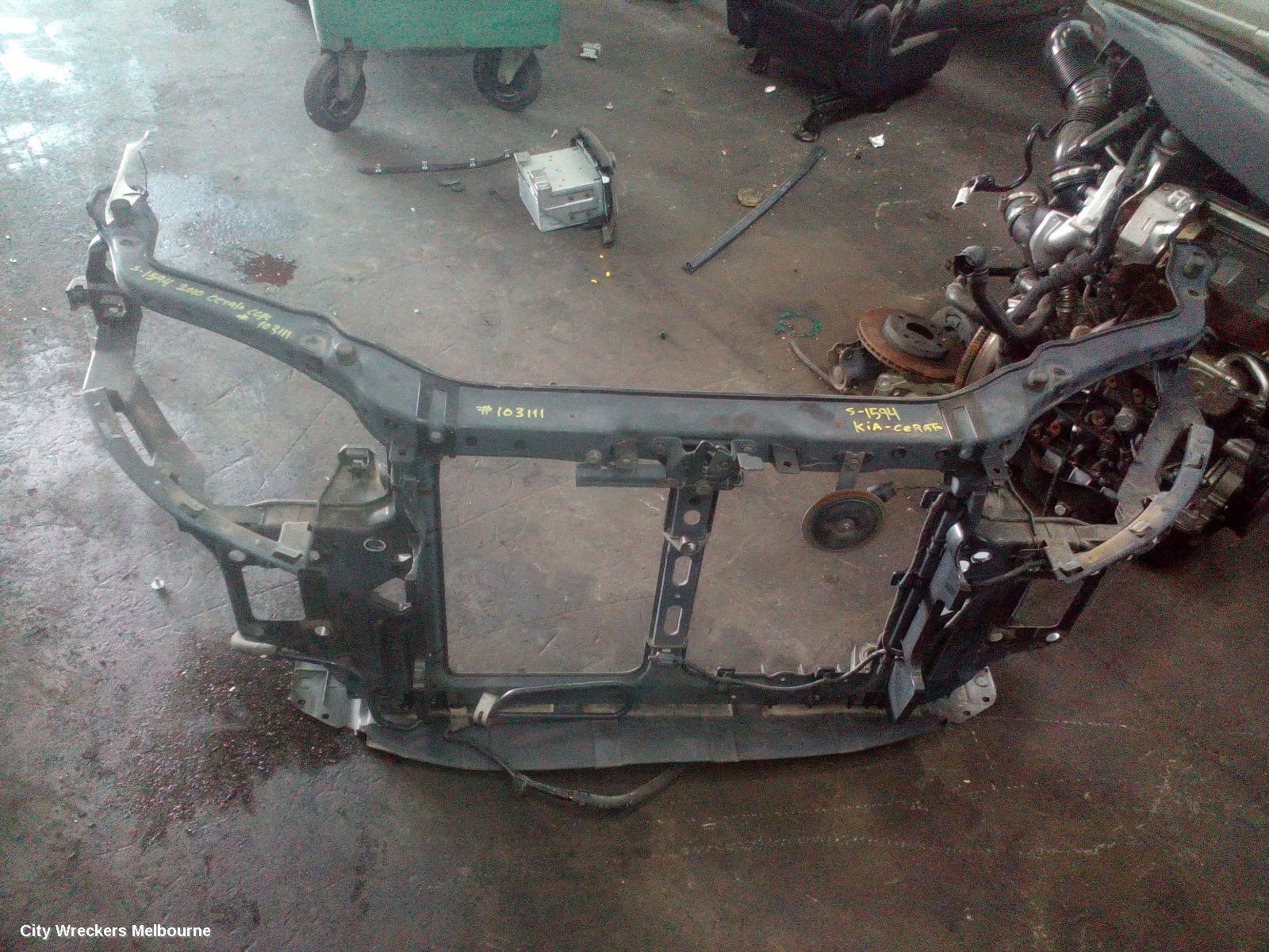 KIA CERATO RADIATOR SUPPORT, TD, BOLT ON TYPE, 10/2008 - 03/2013 - Image 1