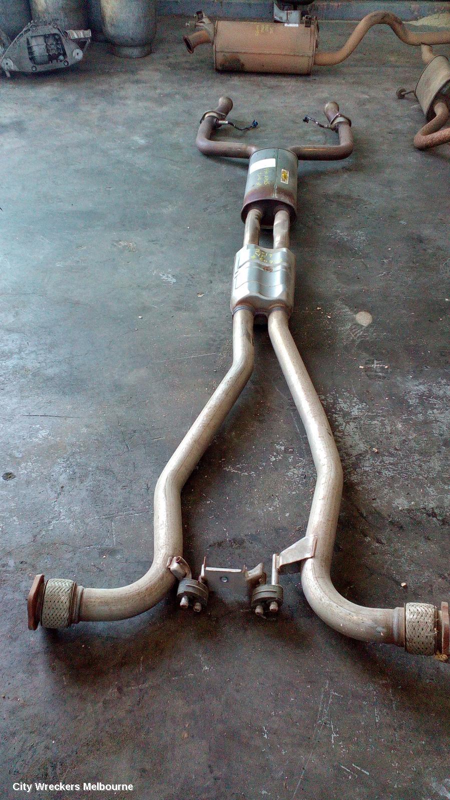 HOLDEN COMMODORE EXHAUST SYSTEM, VF, SEDAN, V6, DUAL MUFFLERS, 05/2013 - 12/2017 - Image 1