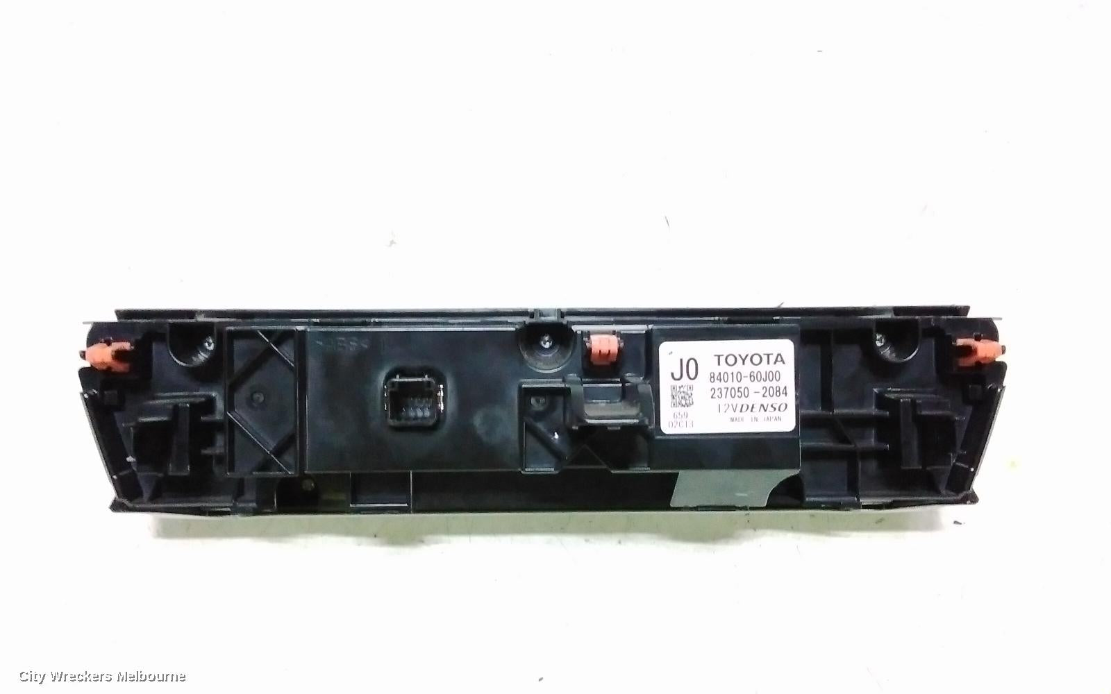TOYOTA PRADO HEATER/AC CONTROLS, 150 SERIES, GXL/VX/KAKADU, FRONT, CLIMATE CONTROL, DUAL ZONE A/C TYPE, P/N 8401060J00, 08/2017 - 12/2023 - Image 3