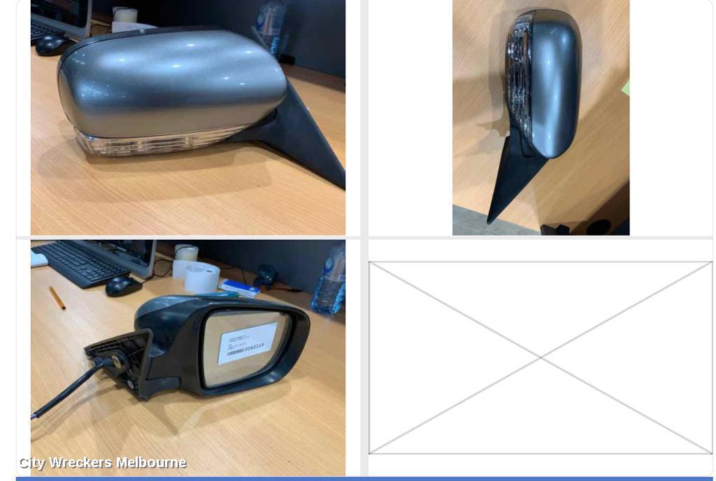 SUBARU LIBERTY RIGHT DOOR MIRROR, 4TH GEN, 6 WIRE TYPE, 09/2003 - 06/2006 - Image 1