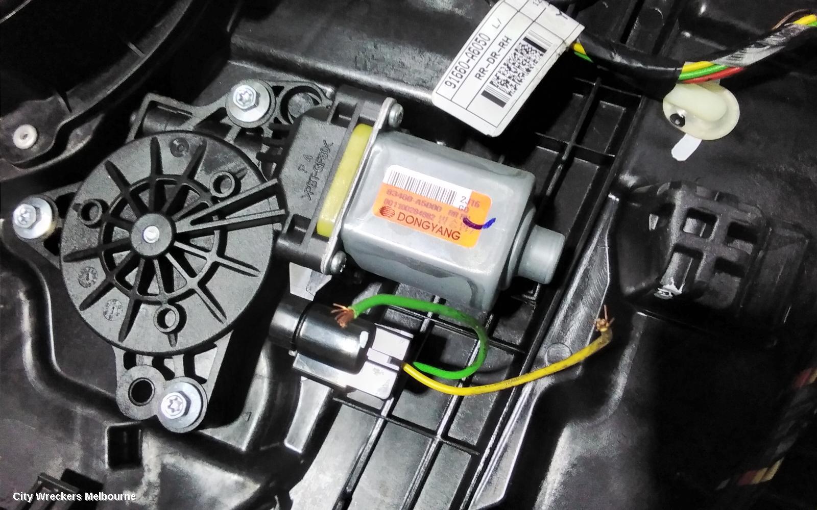 HYUNDAI I30 RIGHT REAR WND REG/MOTOR, GD, WAGON, DOOR REG ASSY (REG AND MOTOR), 02/2012 - 02/2017 - Image 3