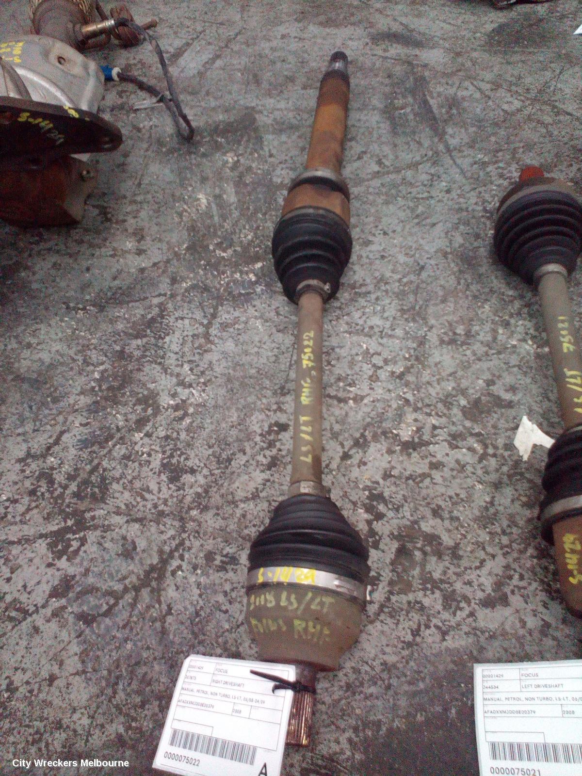 FORD FOCUS RIGHT DRIVESHAFT, MANUAL, PETROL, NON TURBO, LS-LT, 06/2005 - 04/2009 - Image 1