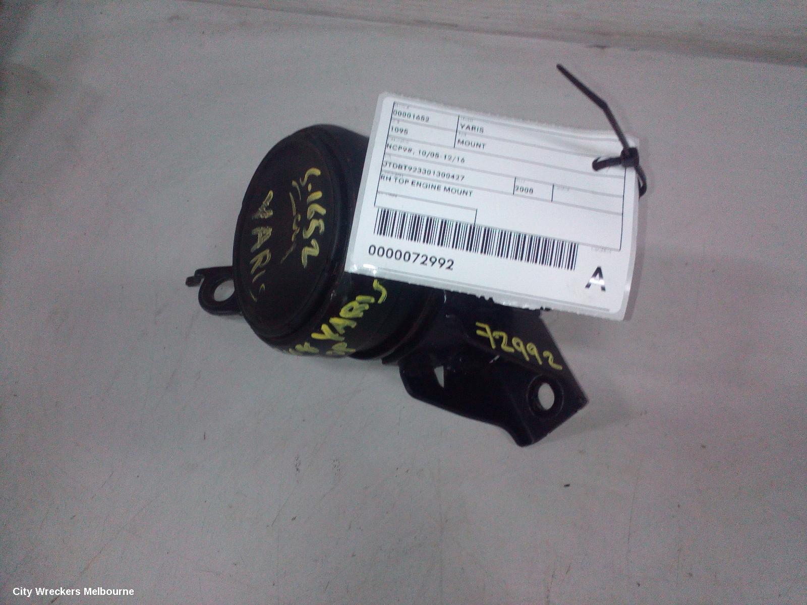 TOYOTA YARIS MOUNT, NCP9#, 10/2005 - 12/2016 - Image 3
