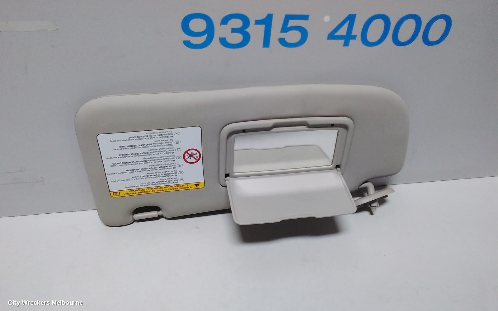 HOLDEN COLORADO SUNVISOR, RG, LH SIDE, 01/2012 ONWARDS - Image 3
