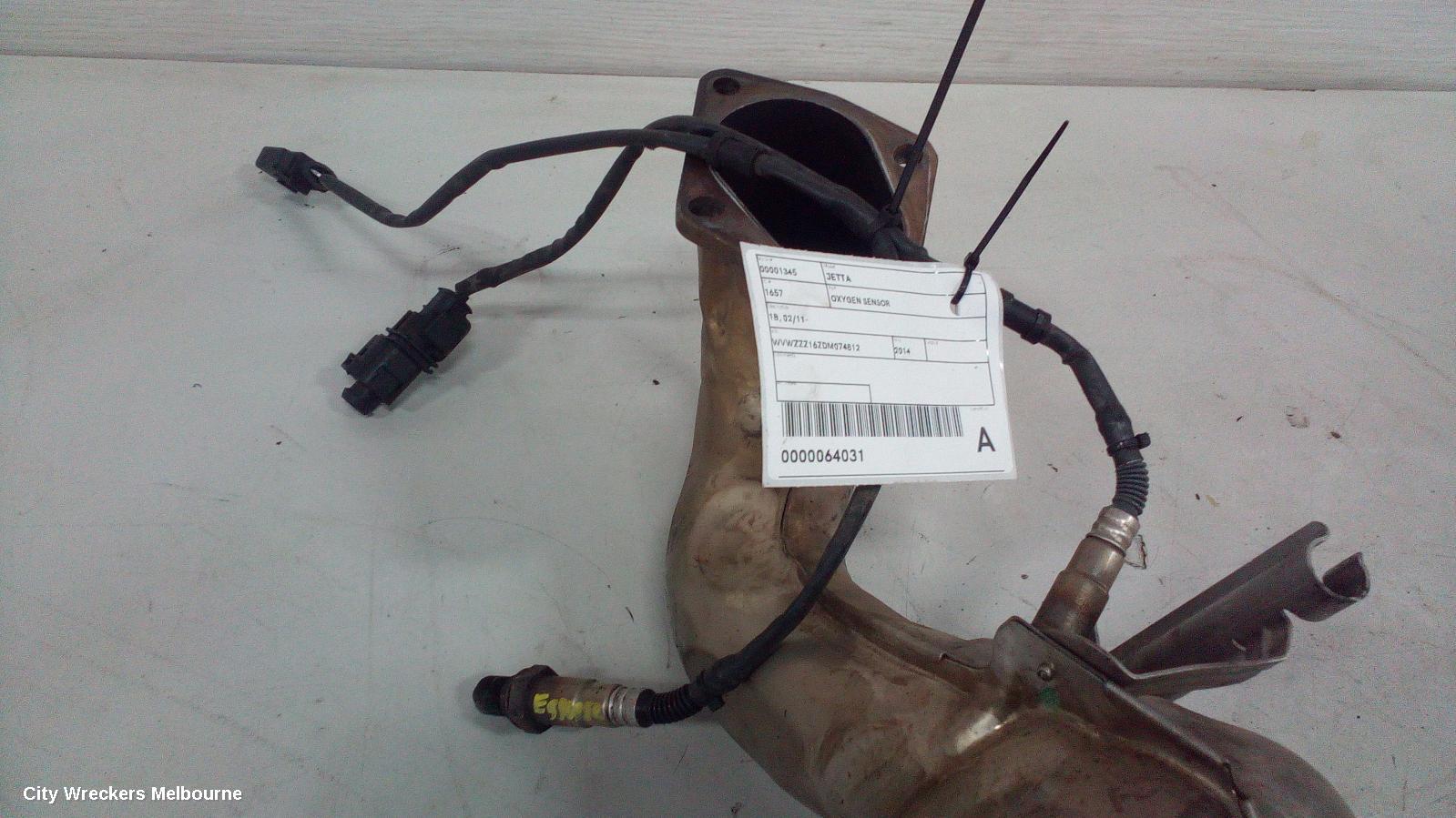 VOLKSWAGEN JETTA OXYGEN SENSOR, 1B, 02/2011 ONWARDS - Image 1