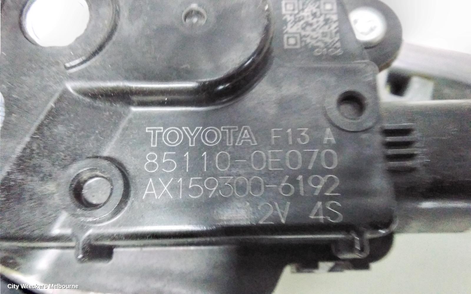 TOYOTA KLUGER WIPER MOTOR, FRONT, GSU50/GSU55, 03/2014 - 02/2021 - Image 3