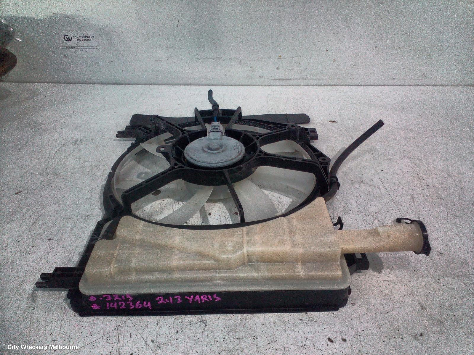 TOYOTA YARIS FAN, RADIATOR FAN, 1.3, PETROL, 2NZ, NCP13#, 08/2011 - 01/2020 - Image 1