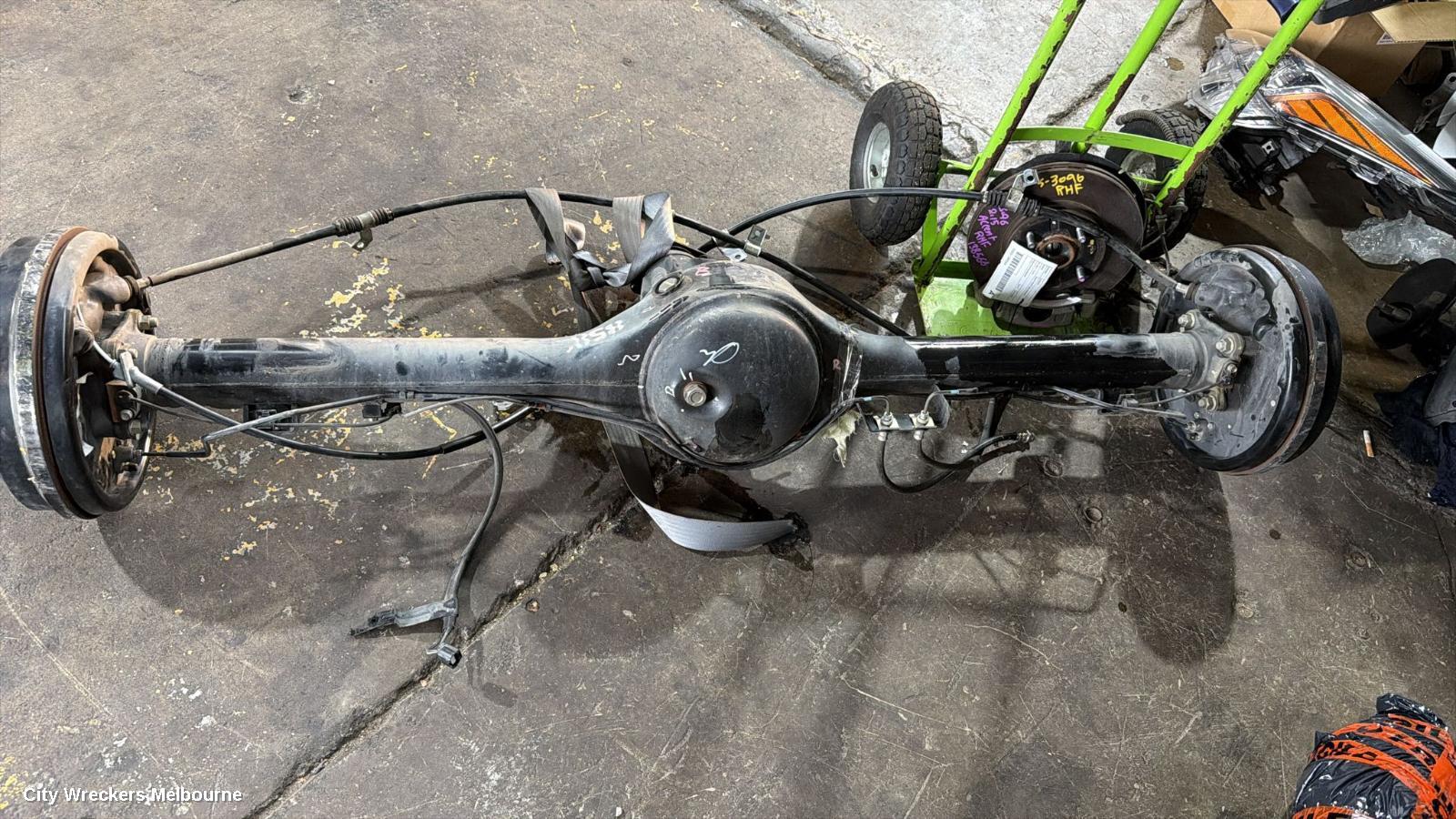 ISUZU DMAX REAR DIFF ASSEMBLY, RG, GT5 AXLE CODE, 4.1 RATIO, 07/2020 ONWARDS - Image 2