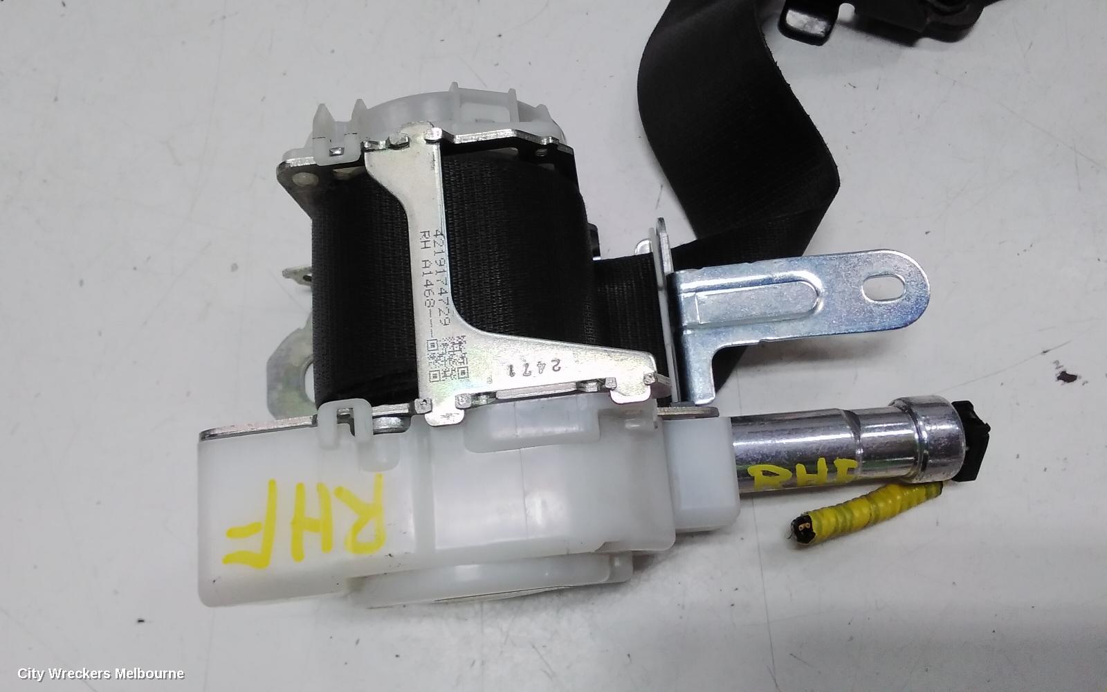 TOYOTA KLUGER SEATBELT/STALK, RH FRONT, SEAT BELT ONLY, GSU50-GSU55, 12/2013 - 02/2021 - Image 3