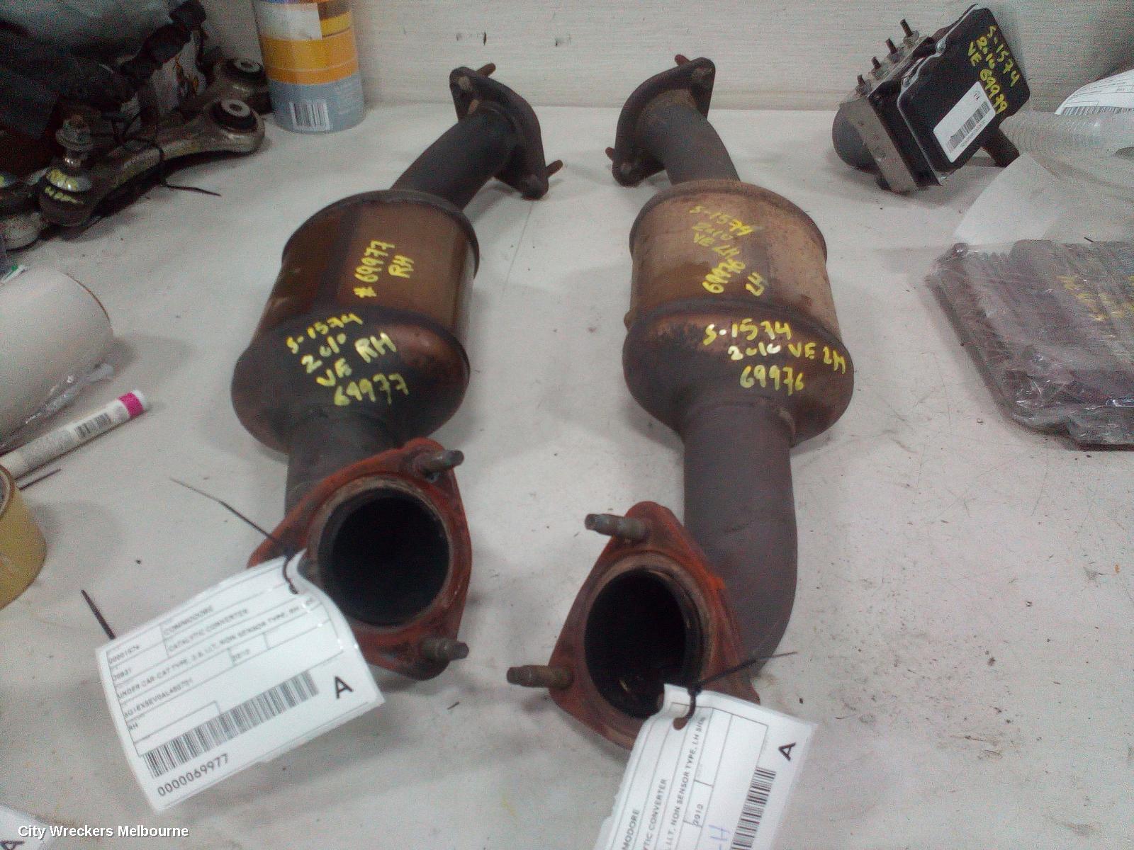 HOLDEN COMMODORE CATALYTIC CONVERTER, UNDER CAR-CAT TYPE, 3.6, LLT, NON SENSOR TYPE, RH SIDE, VE, 08/2009 - 04/2013 - Image 2