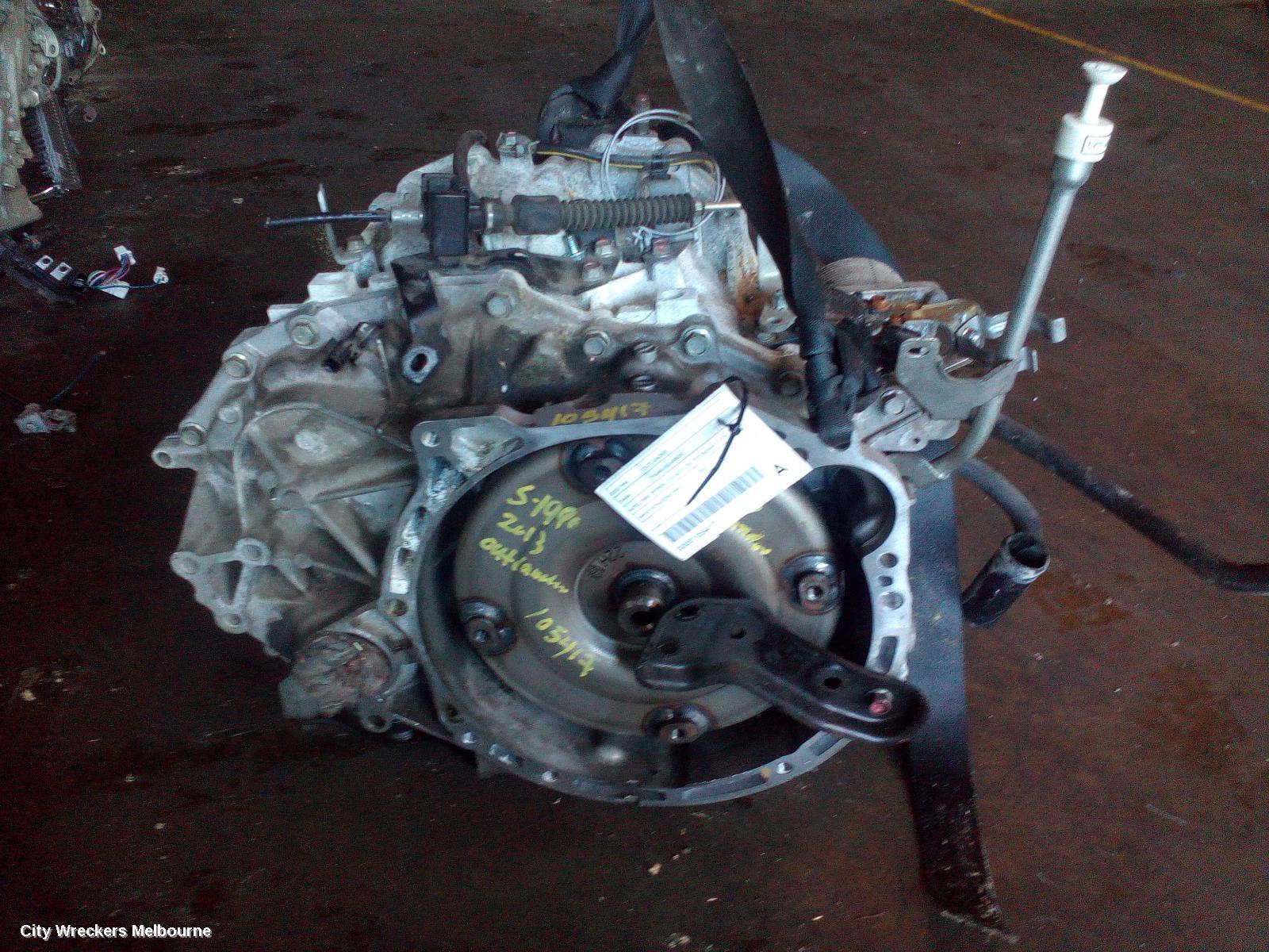 MITSUBISHI OUTLANDER TRANS/GEARBOX, AUTO, FWD, PETROL, 2.0, 4J11, ZJ, F1CJA2A5W CODE, 10/2012 - 12/2014 - Image 1