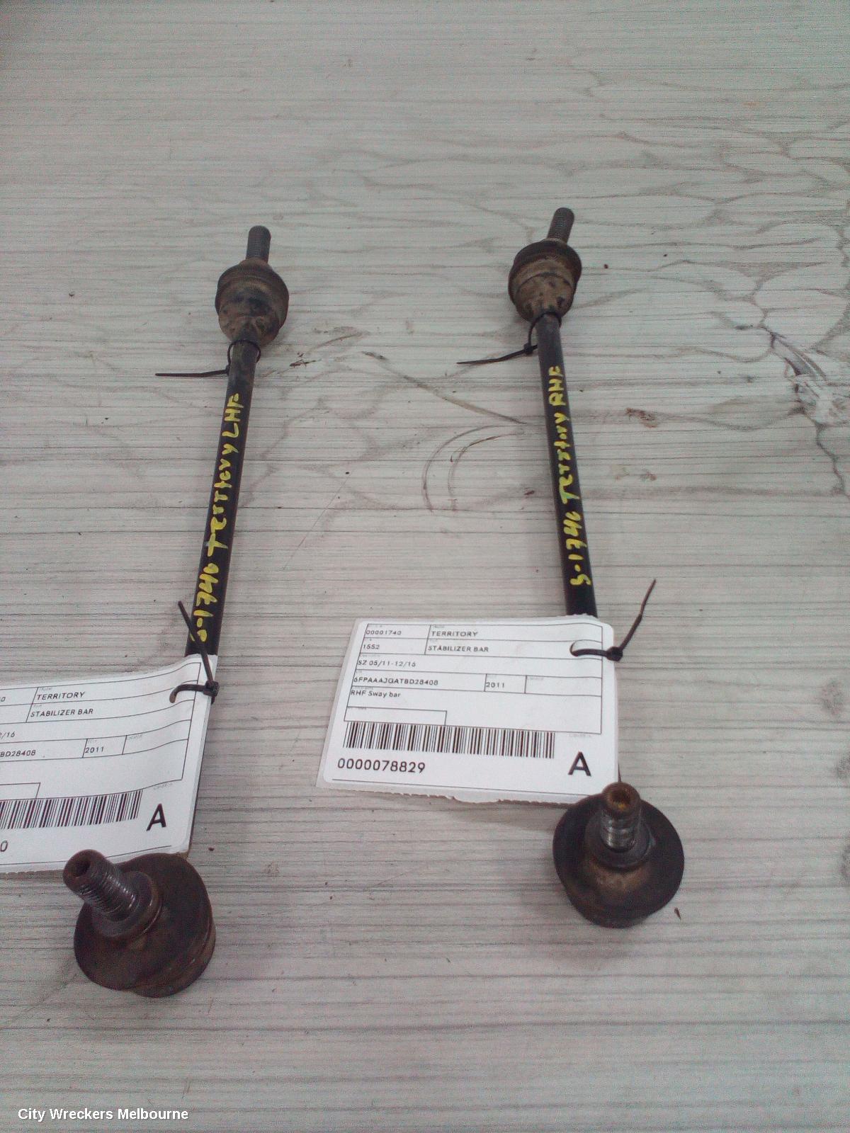 FORD TERRITORY STABILISER BAR, SZ, 03/2011 - 12/2016 - Image 2