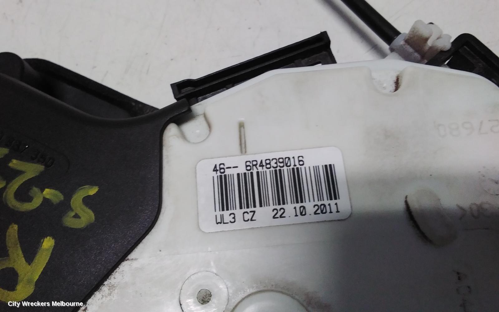 VOLKSWAGEN POLO DOOR/BOOT/GATE LOCK, RIGHT REAR DOOR LOCK, 6R, P/N 5K4839016F, 05/2010 - 09/2017 - Image 3