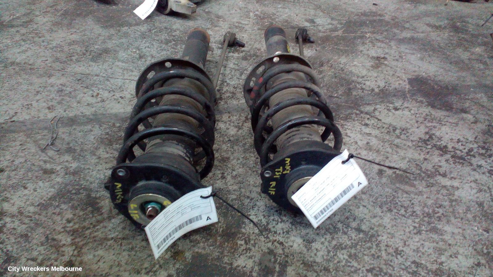 VOLKSWAGEN GOLF LEFT FRONT STRUT, GEN 6, WAGON, STANDARD TYPE, 09/2009 - 03/2013 - Image 1