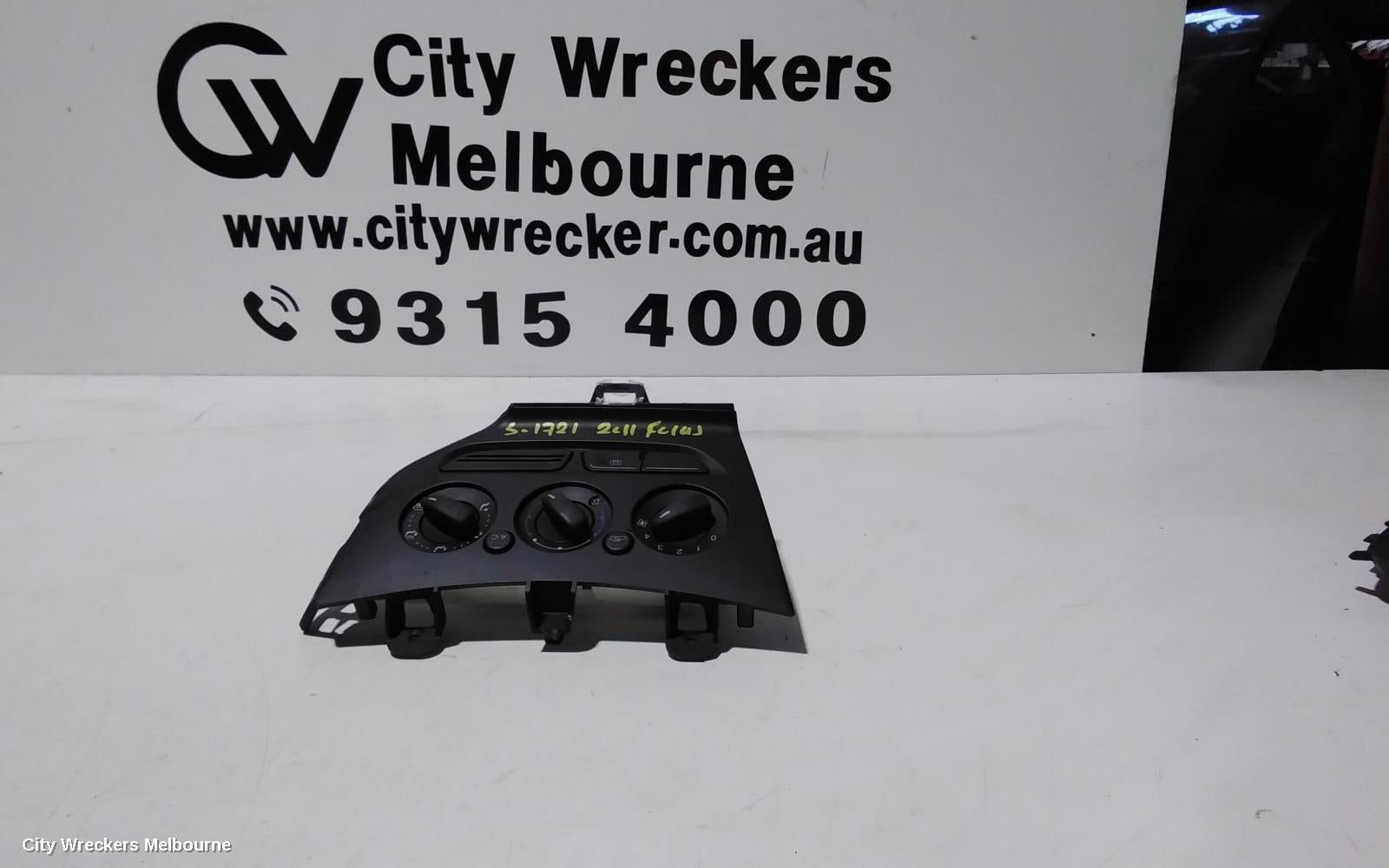 FORD FOCUS HEATER/AC CONTROLS, LW, STANDARD TYPE, 05/2011 - 08/2015 - Image 1