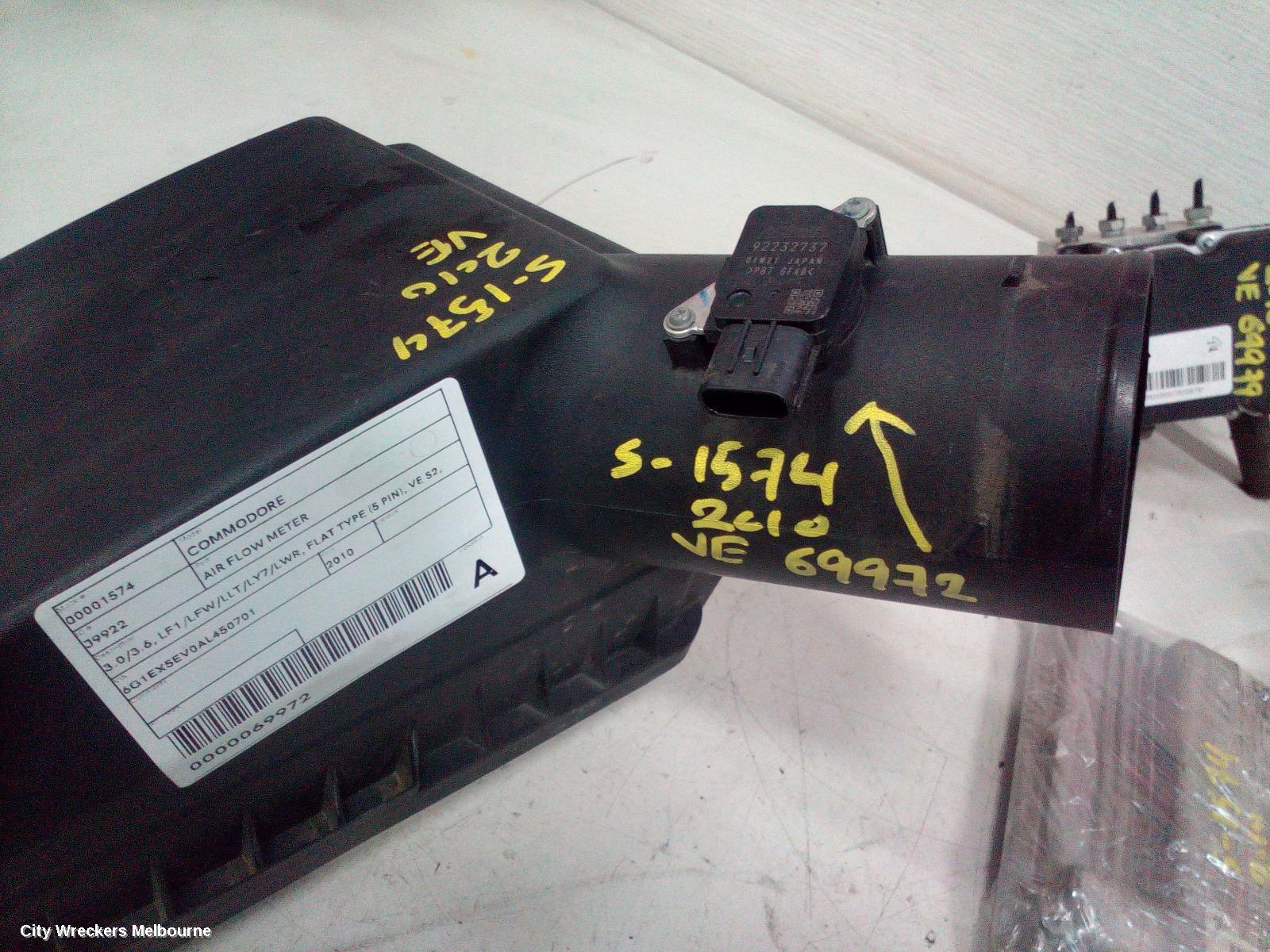 HOLDEN COMMODORE AIR FLOW METER, 3.0/3.6, LF1/LFW/LLT/LY7/LWR, FLAT TYPE (5 PIN), VE S2, 08/2009 - 12/2011 - Image 2