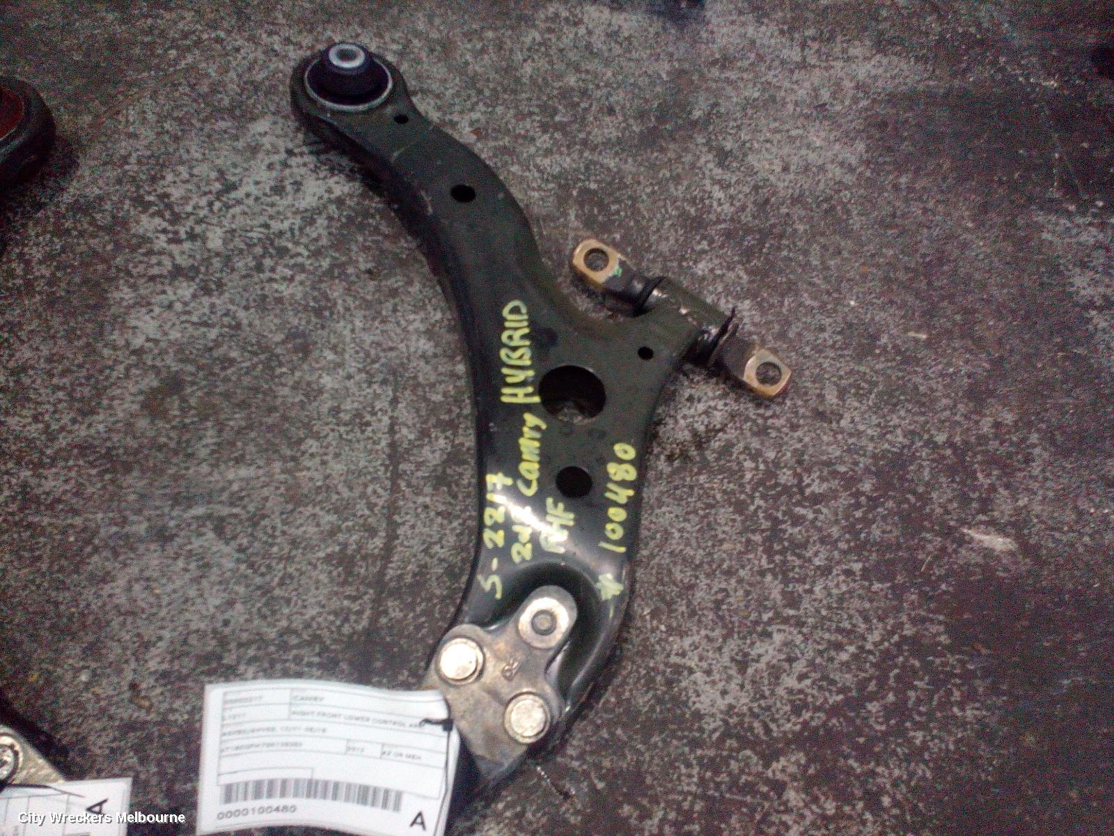 TOYOTA CAMRY RIGHT FRONT LOWER CONTROL ARM, ASV50/AVV50, 12/2011 - 05/2015 - Image 2