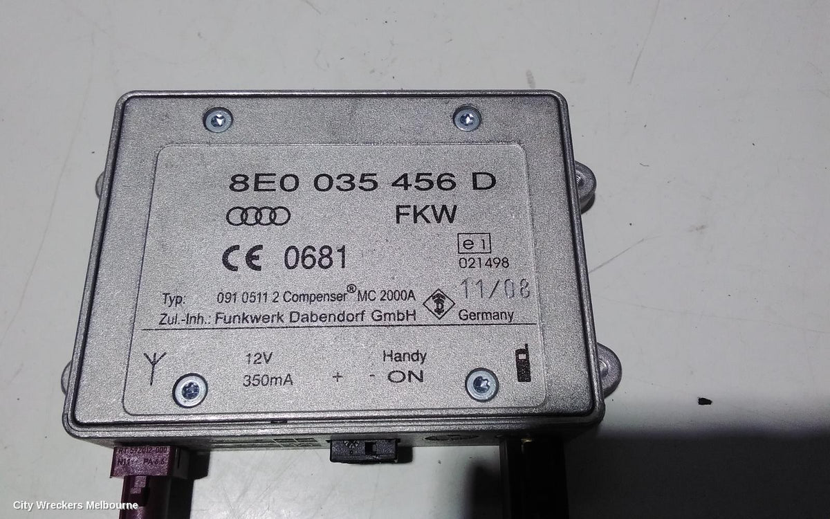 AUDI Q7, 4L, 09/2006 - 08/2015, 8E0 035 456 D AMPLIFIER ANTENNA AMPLIFIER : 90227 - Image 2