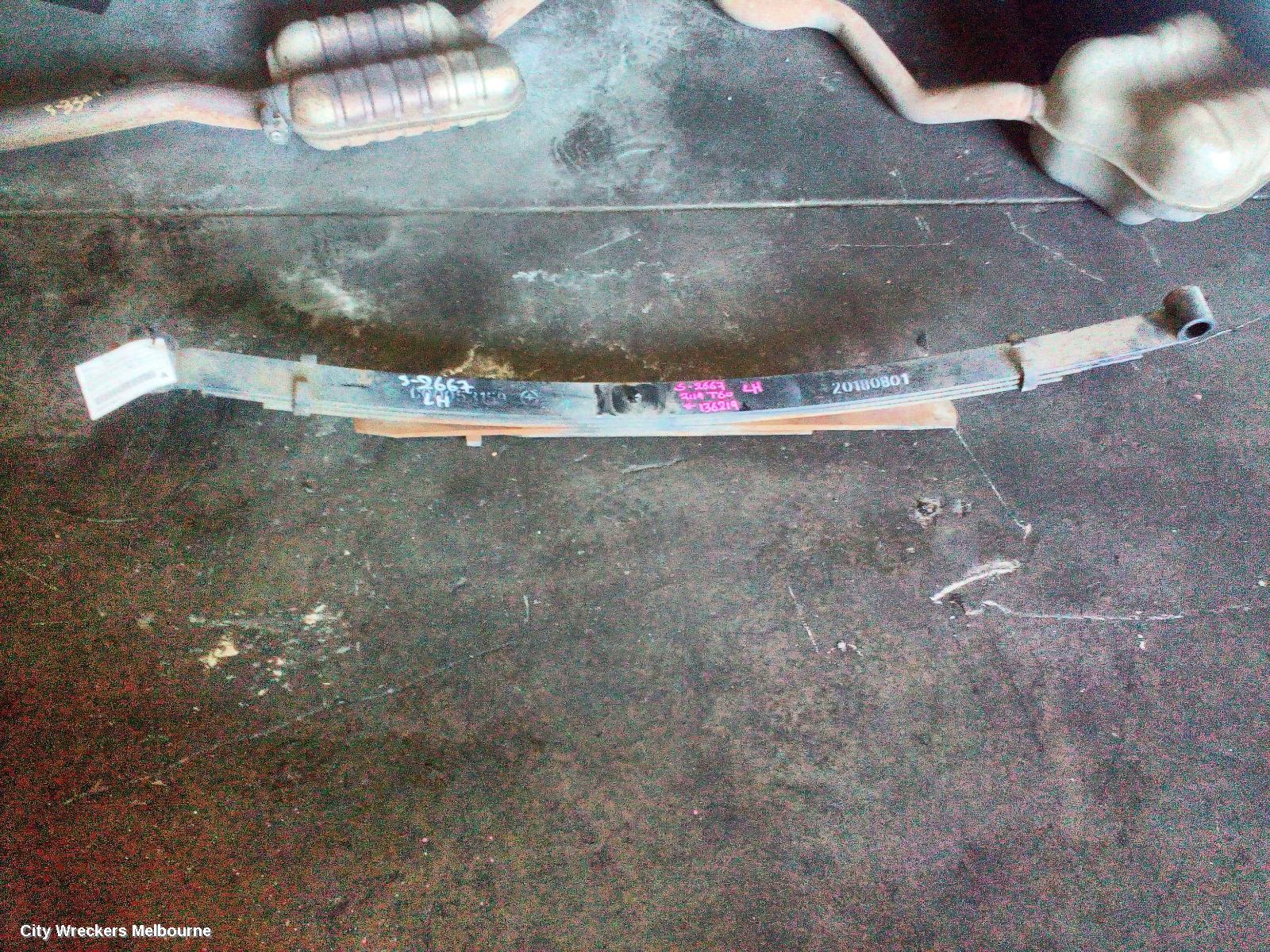 LDV T60 REAR LEAF SPRING, SK8C, STANDARD HEIGHT, LH SIDE, 07/2017 ONWARDS - Image 1
