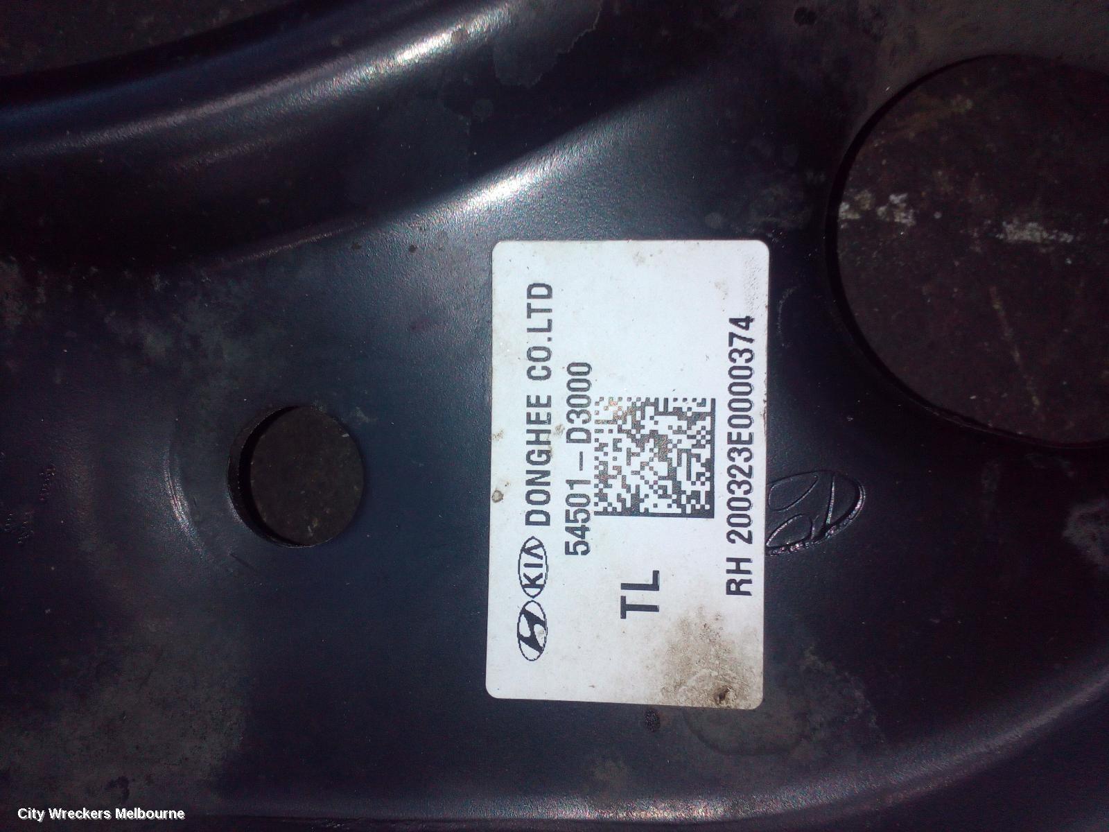 HYUNDAI TUCSON RIGHT FRONT LOWER CONTROL ARM, TL, 06/2018 - 01/2021 - Image 2