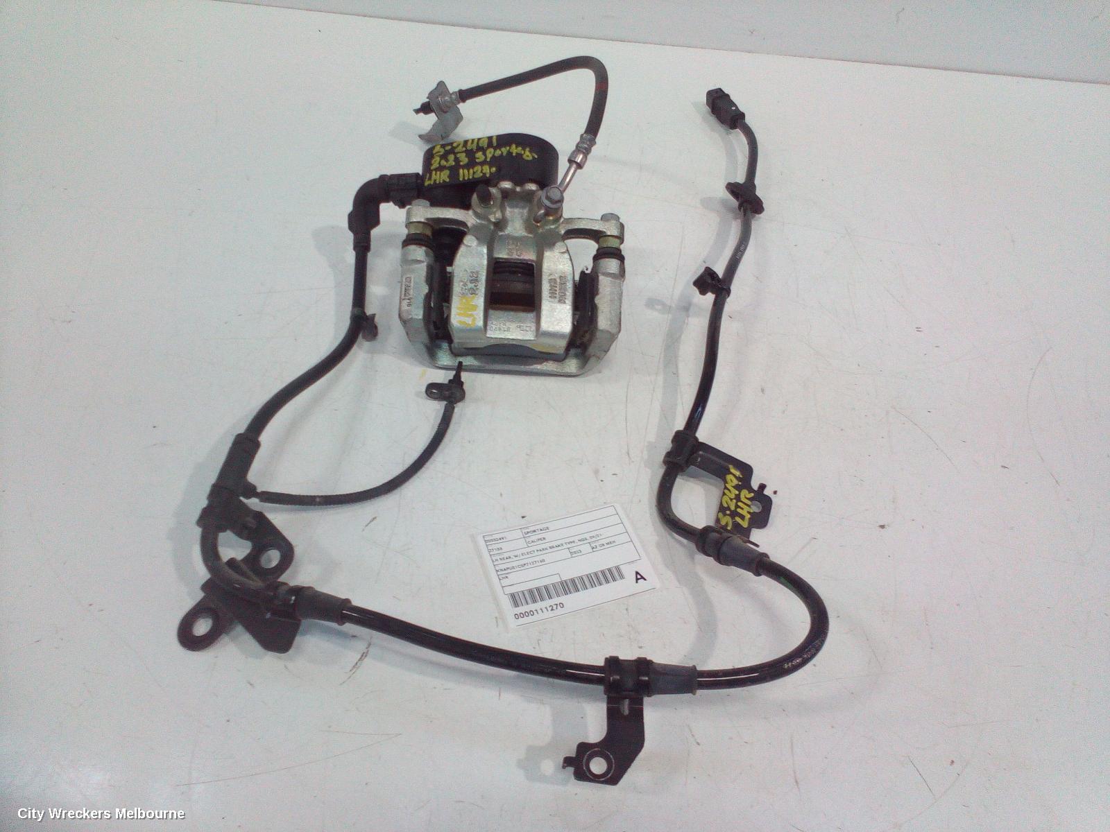 KIA SPORTAGE CALIPER, LH REAR, W/ ELECT PARK BRAKE TYPE, NQ5, 09/2021 ONWARDS - Image 1
