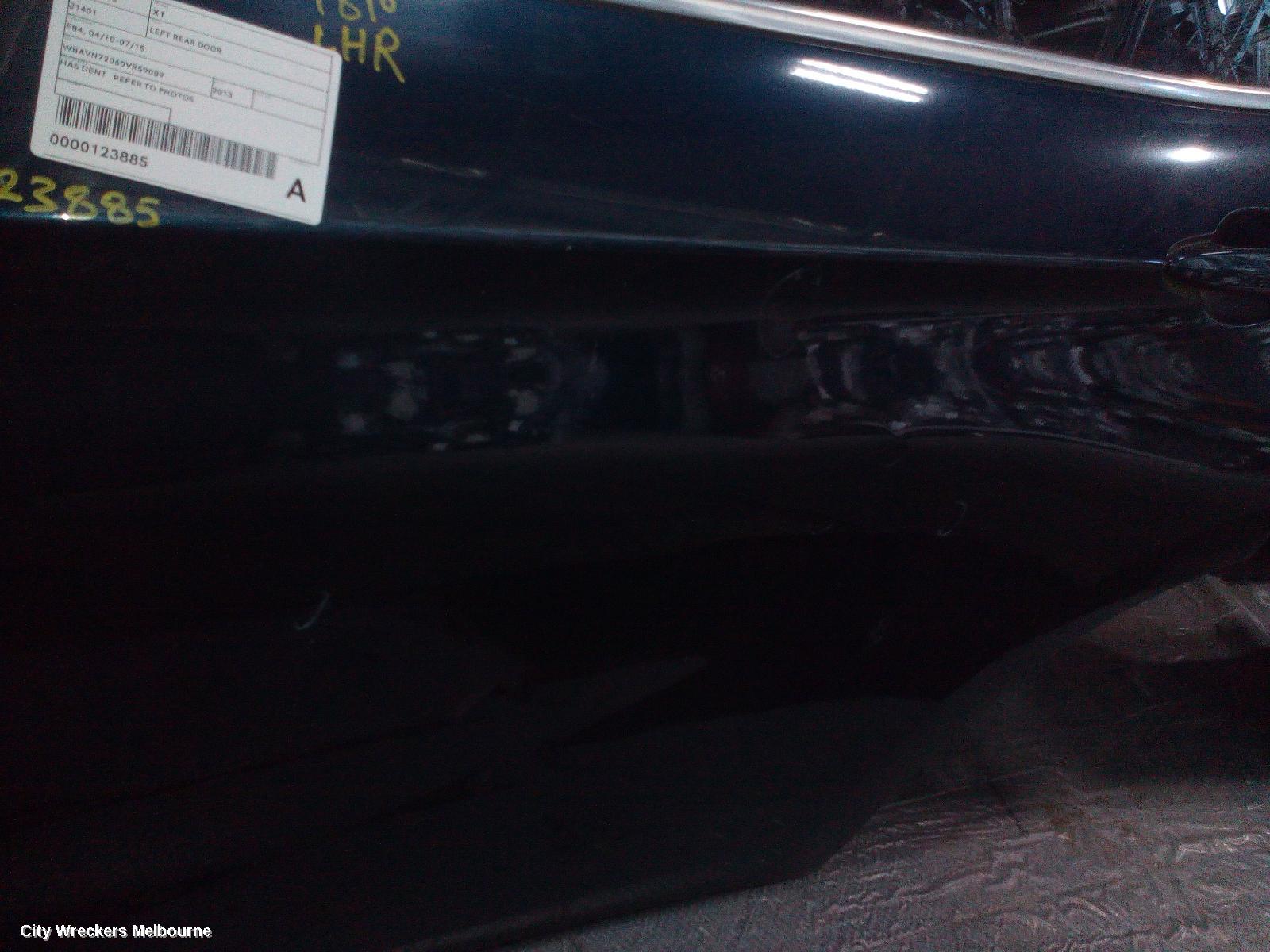 BMW X1 LEFT REAR DOOR/SLIDING, E84, 04/2010 - 07/2015 - Image 3