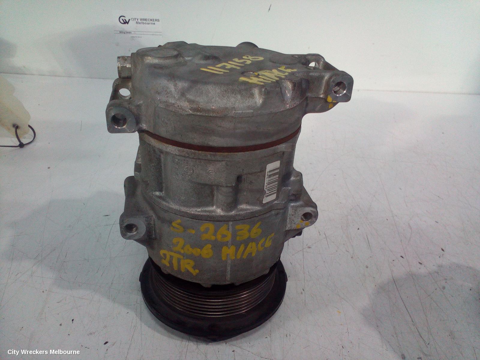 TOYOTA HIACE A/C COMPRESSOR, TRH, 2.7, 2TR-FE, PETROL, 03/2005 - 04/2019 - Image 1